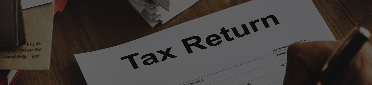 Income Tax Return Deduction Refund Concept